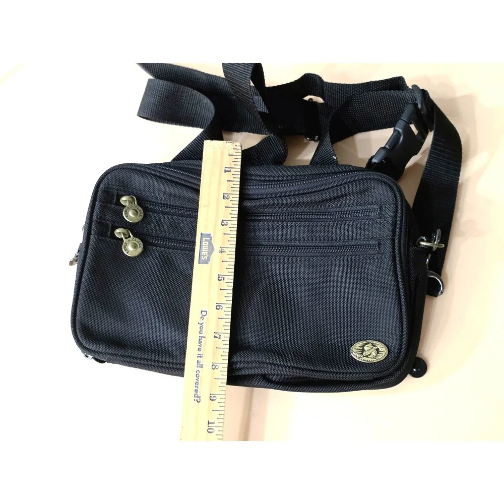 Roomy Lewis N Clark Waist Stash Money‎ Belt Shoulder Bag Passport Holder Travel